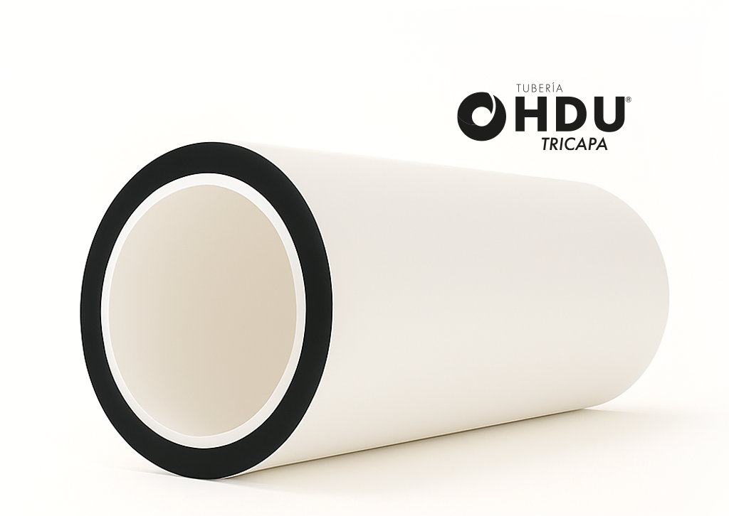 Tubería HDU® TRICAPA